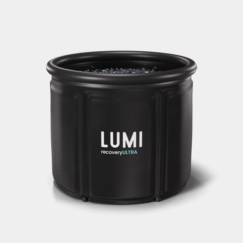 LUMI Pod MAX Ultra Ice Bath, Black